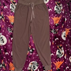 CRZ YOGA Womens Size M 4-6 Drawstring Sweatpants Joggers light Purple